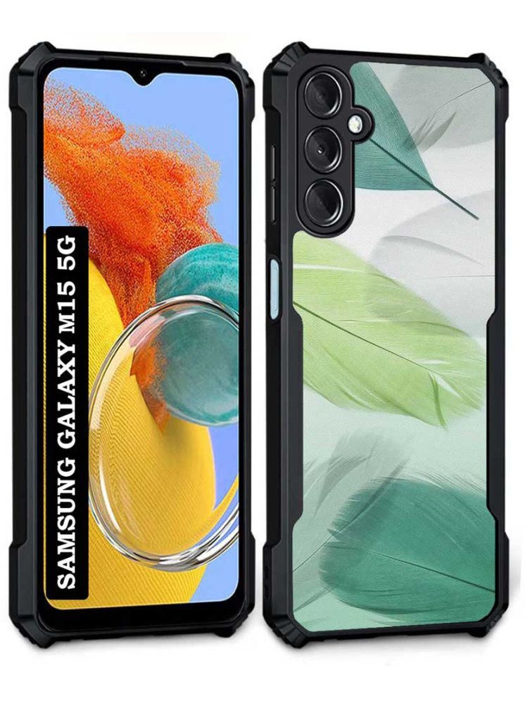     			COBERTA Multicolor Printed Back Cover Polycarbonate Compatible For Samsung Galaxy M15 5G ( Pack of 1 )