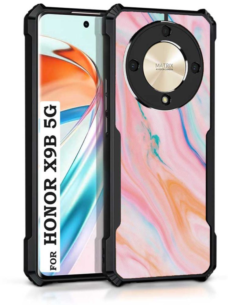     			COBERTA Multicolor Printed Back Cover Polycarbonate Compatible For Honor X9B 5G ( Pack of 1 )