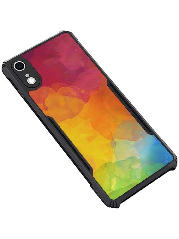     			COBERTA Multicolor Printed Back Cover Polycarbonate Compatible For Apple iPhone XR ( Pack of 1 )