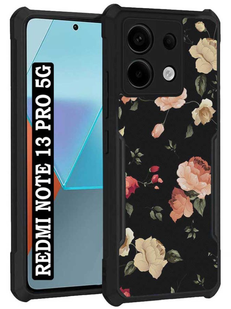     			COBERTA Multicolor Printed Back Cover Polycarbonate Compatible For Redmi Note 13 Pro 5G ( Pack of 1 )