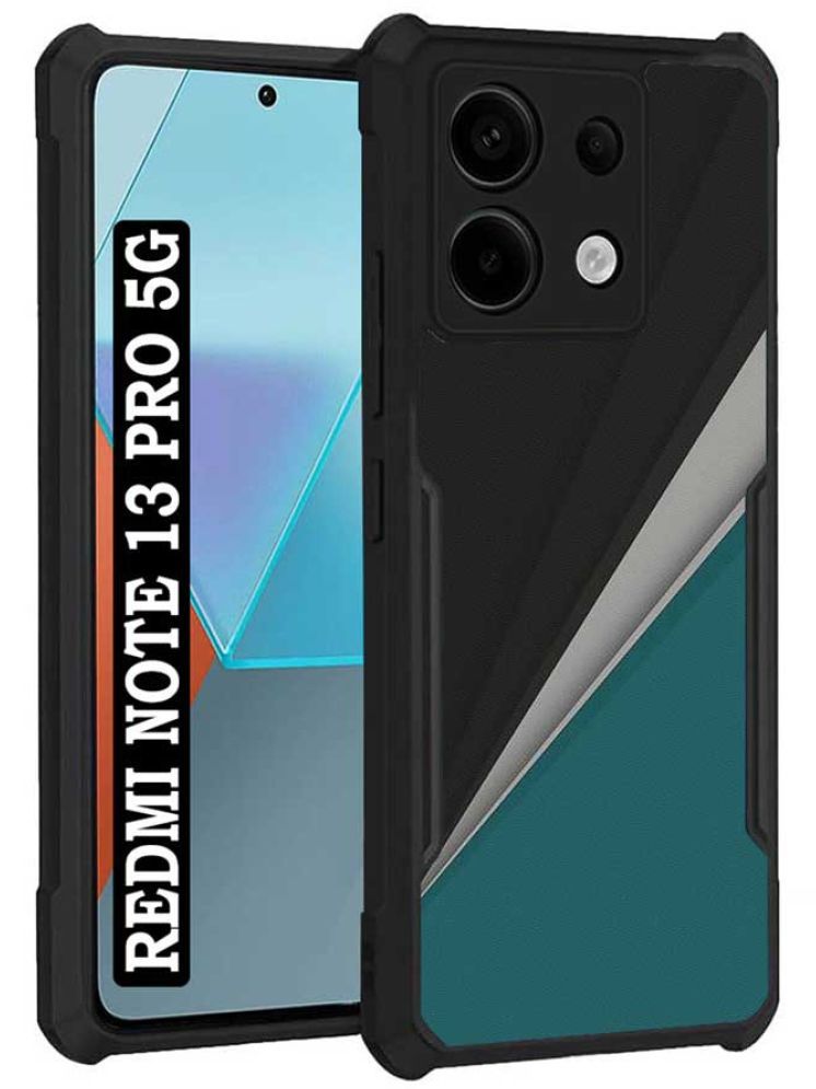     			COBERTA Multicolor Printed Back Cover Polycarbonate Compatible For Redmi Note 13 Pro 5G ( Pack of 1 )