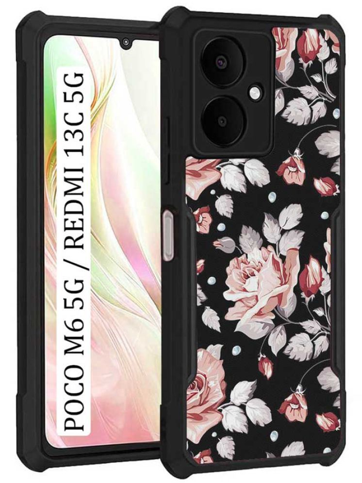     			COBERTA Multicolor Printed Back Cover Polycarbonate Compatible For Redmi 13C 5G ( Pack of 1 )