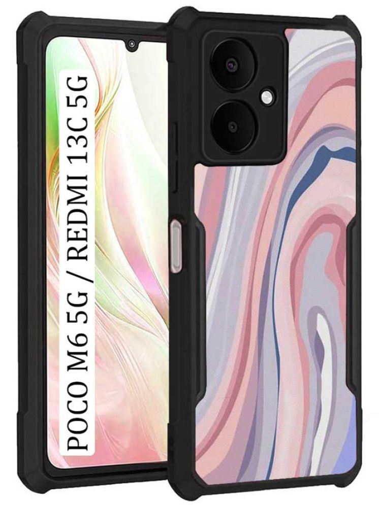     			COBERTA Multicolor Printed Back Cover Polycarbonate Compatible For Redmi 13C 5G ( Pack of 1 )