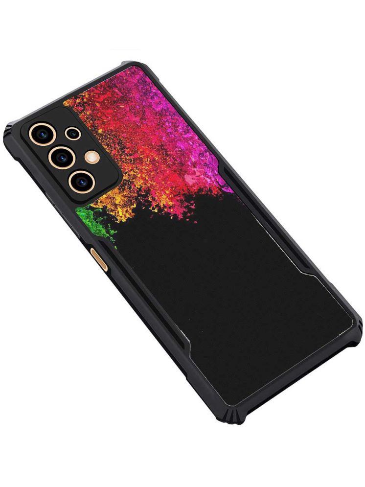     			COBERTA Multicolor Printed Back Cover Polycarbonate Compatible For Samsung galaxy M32 5G ( Pack of 1 )