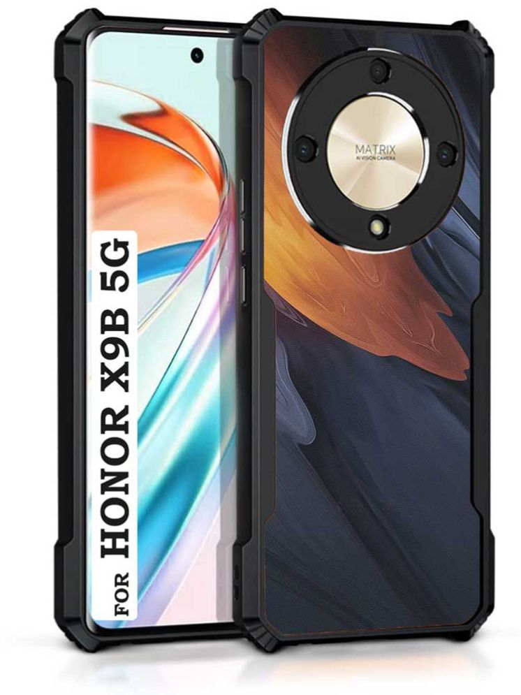     			COBERTA Multicolor Printed Back Cover Polycarbonate Compatible For Honor X9B 5G ( Pack of 1 )