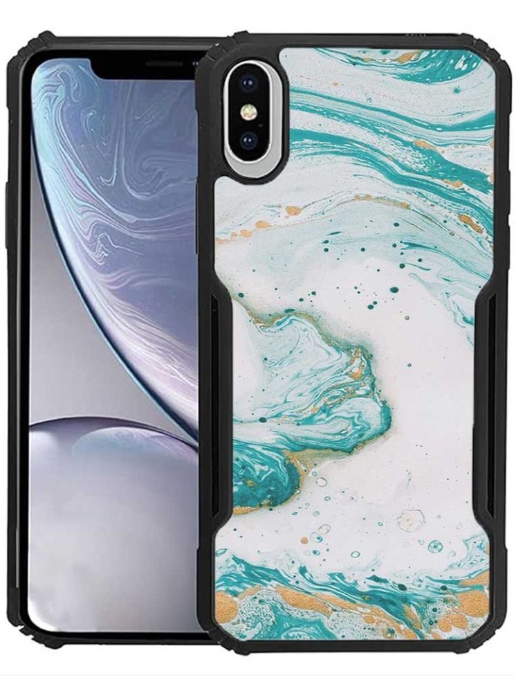     			COBERTA Multicolor Printed Back Cover Polycarbonate Compatible For Apple iPhone XS Max ( Pack of 1 )