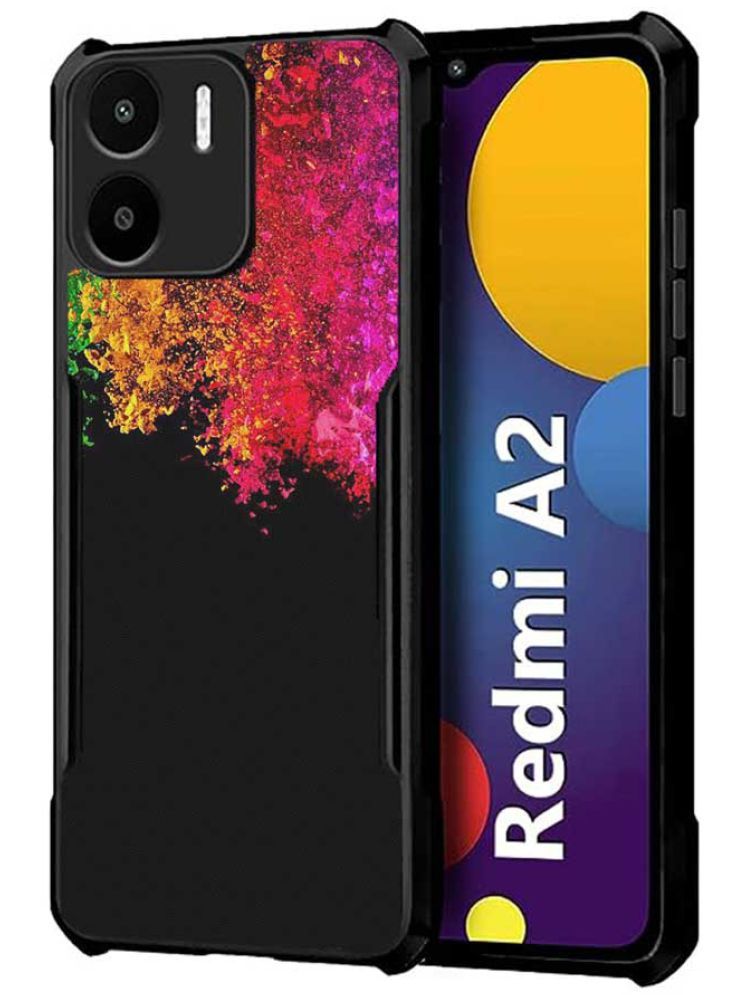     			COBERTA Multicolor Printed Back Cover Polycarbonate Compatible For Redmi A2 ( Pack of 1 )