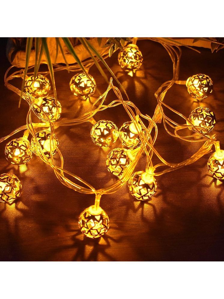     			SPARKWORLD Gold 5M String Light ( Pack of 1 )