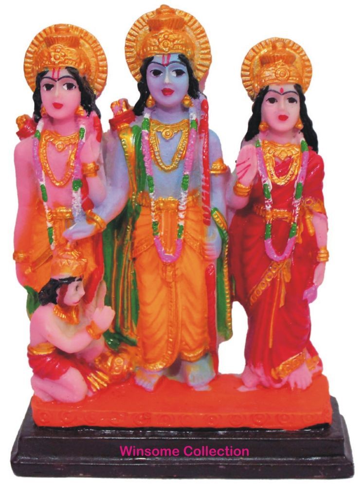     			WINSOME COLLECTION Marble Dusk Ram Darbar Idol ( 10 cm )