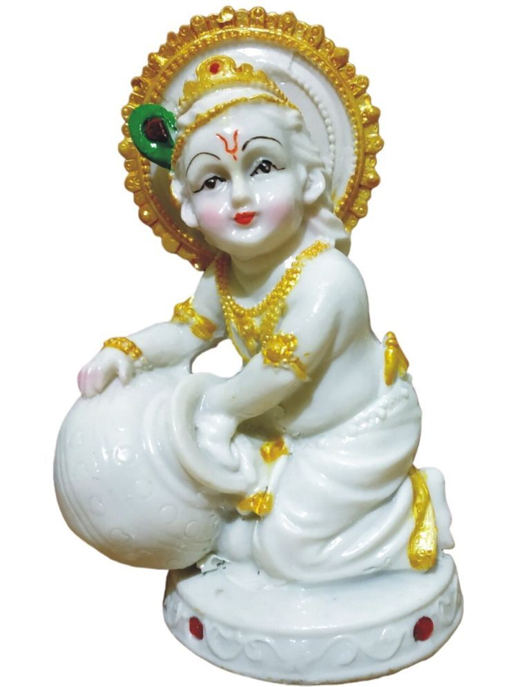     			WINSOME COLLECTION Marble Lord Vishnu Idol ( 11 cm )