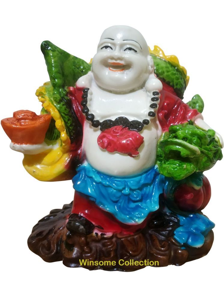     			WINSOME COLLECTION Polyresin Buddha Idol ( 13 cm )