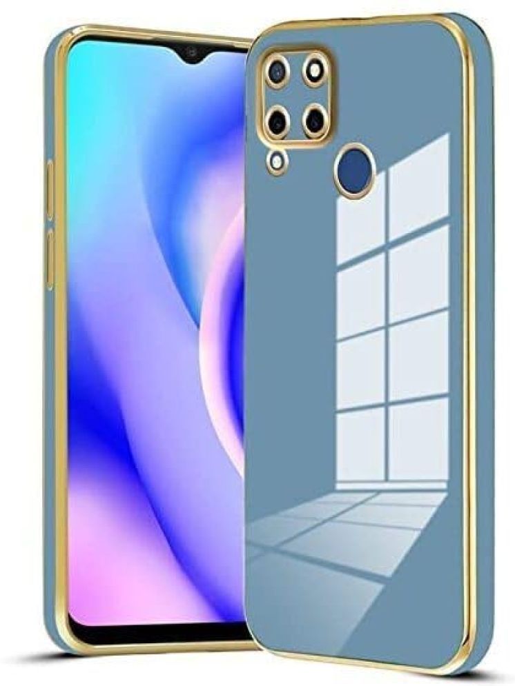     			Gemesha Plain Cases Compatible For Silicon Realme c15 ( )