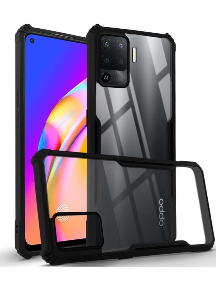     			Gemesha Plain Cases Compatible For Polycarbonate Oppo F19 Pro ( )