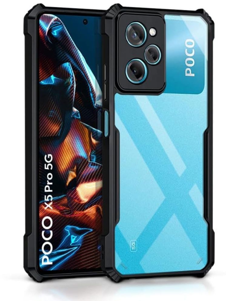     			Gemesha Plain Cases Compatible For Polycarbonate Poco X5 pro ( )