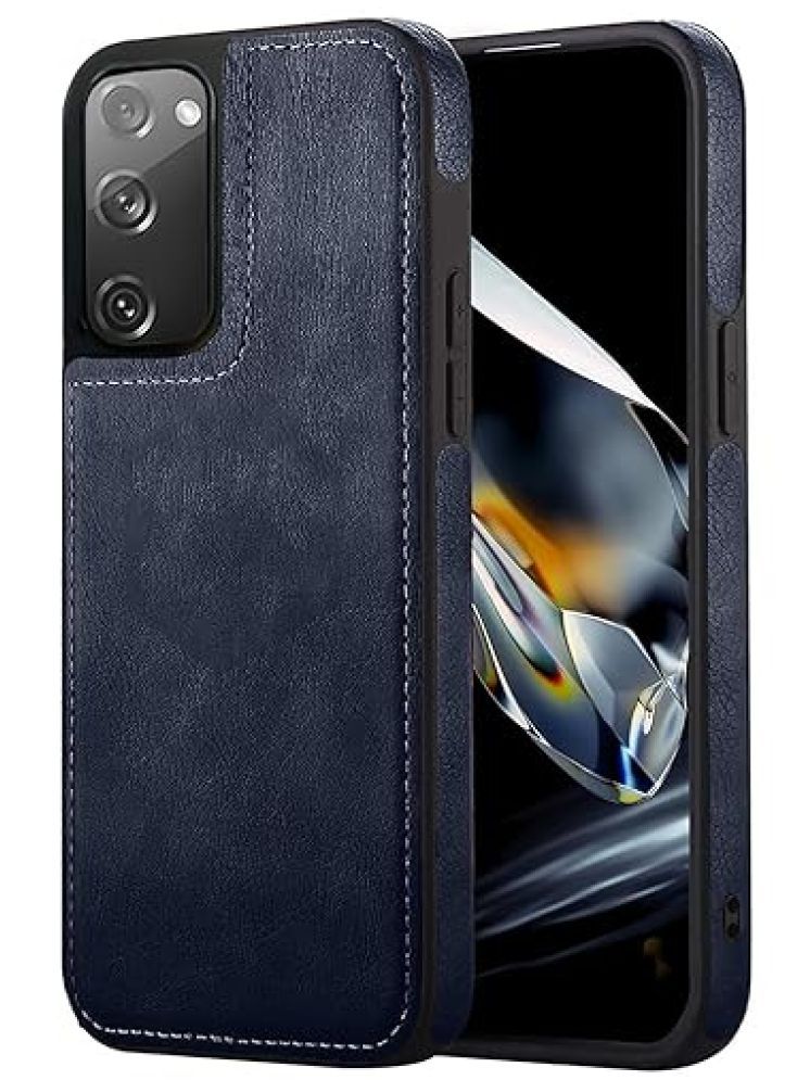     			Gemesha Plain Cases Compatible For Leather Samsung Galaxy Note 20 ultra ( )