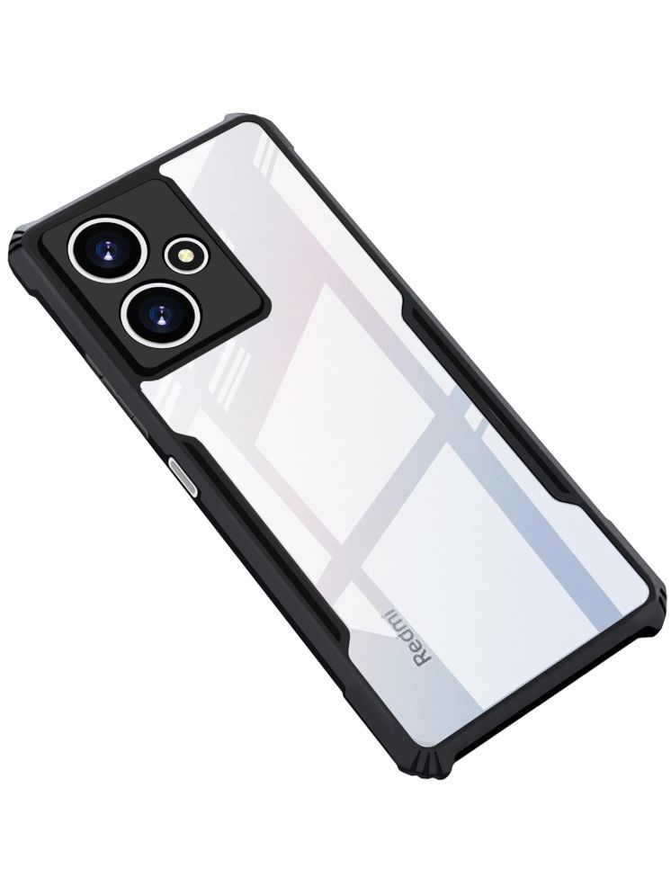     			Gemesha Plain Cases Compatible For Polycarbonate Poco m6 pro ( )