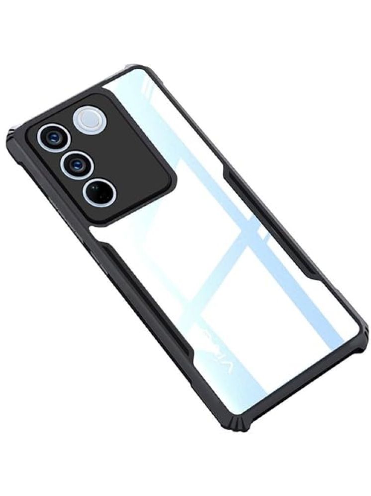     			Gemesha Plain Cases Compatible For Polycarbonate Vivo V27 Pro ( )