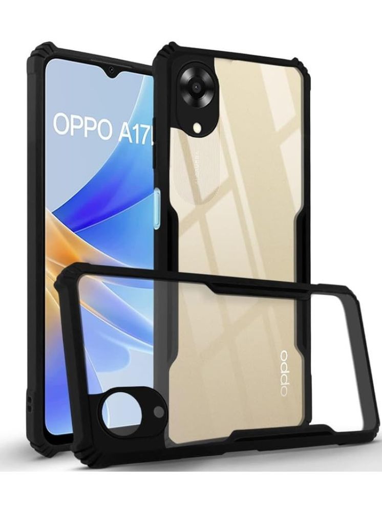     			Gemesha Plain Cases Compatible For Polycarbonate Oppo A17k ( )