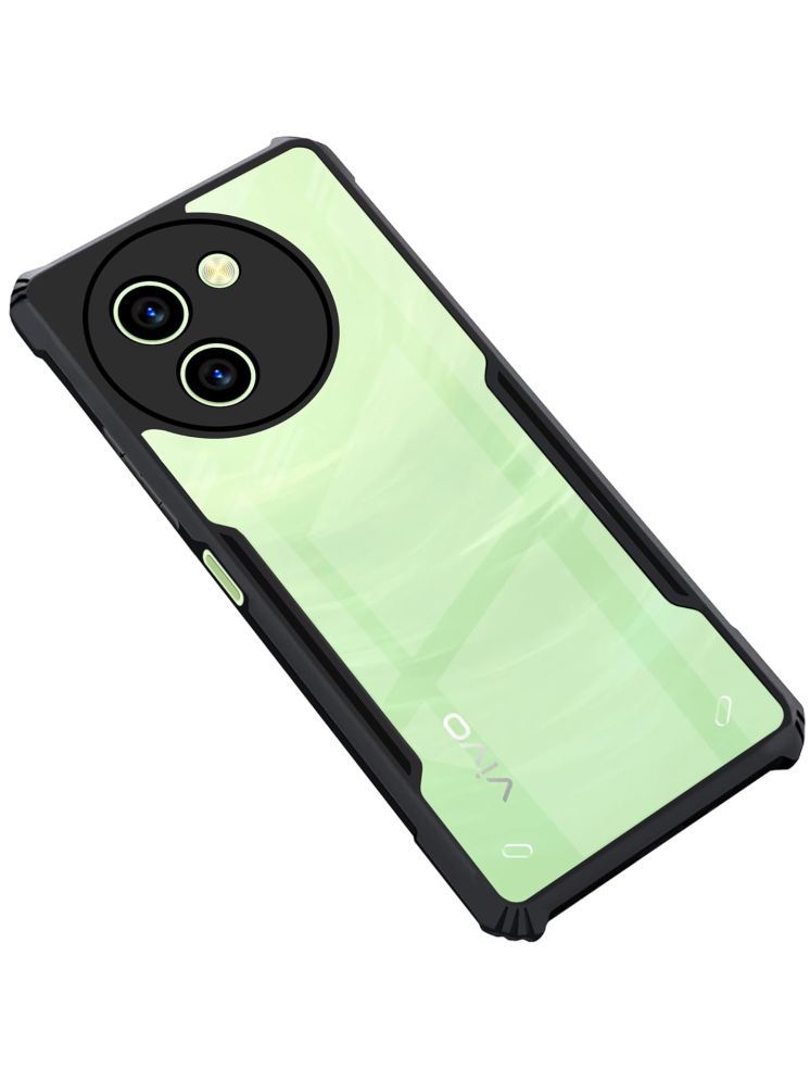     			Gemesha Plain Cases Compatible For Polycarbonate Vivo T3x 5g ( )