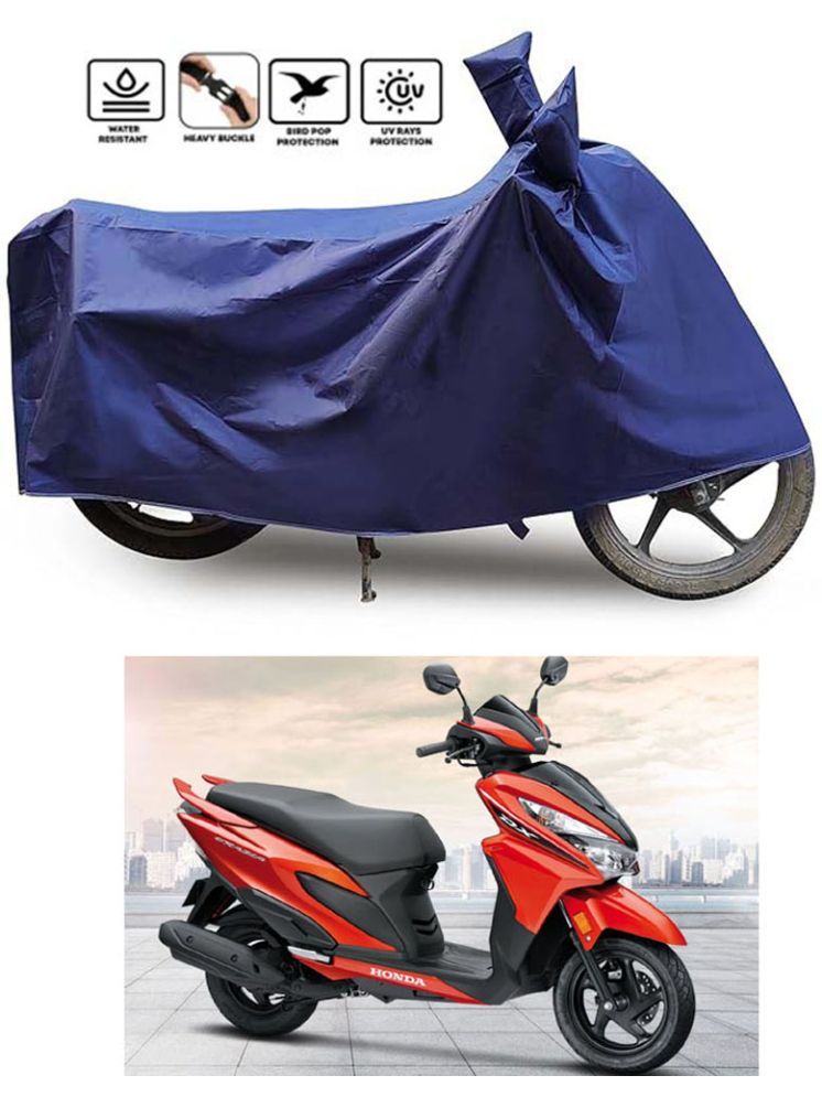     			JVG Bike Body Cover for Honda Grazia ( Pack of 1 ) , Blue