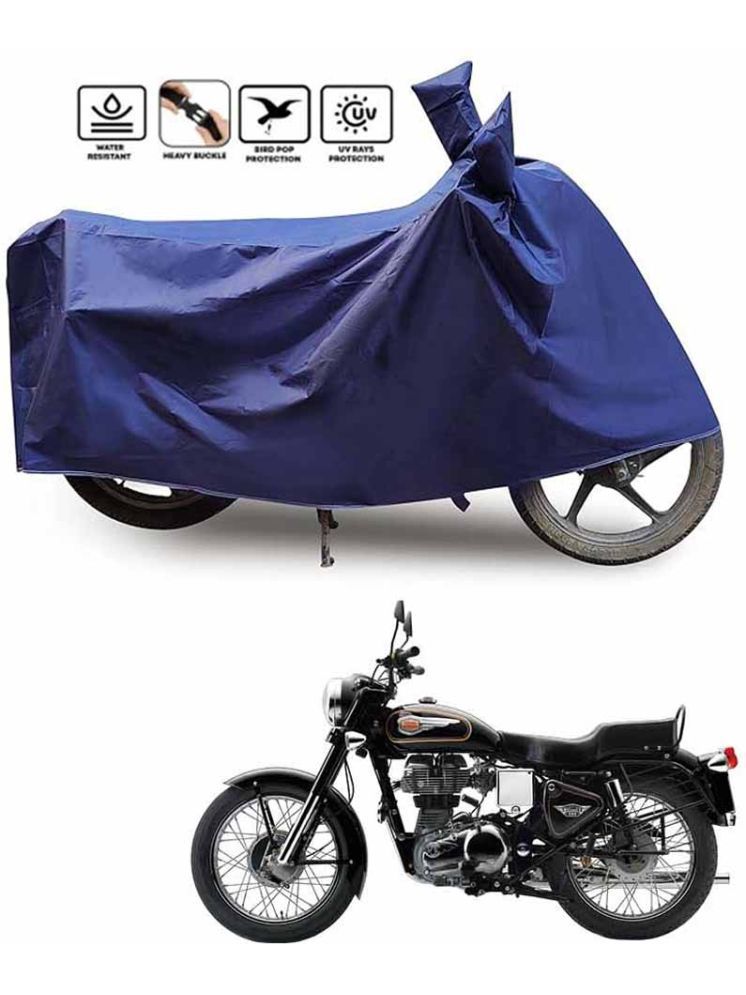     			JVG Bike Body Cover for Royal Enfield Bullet 350 ( Pack of 1 ) , Blue