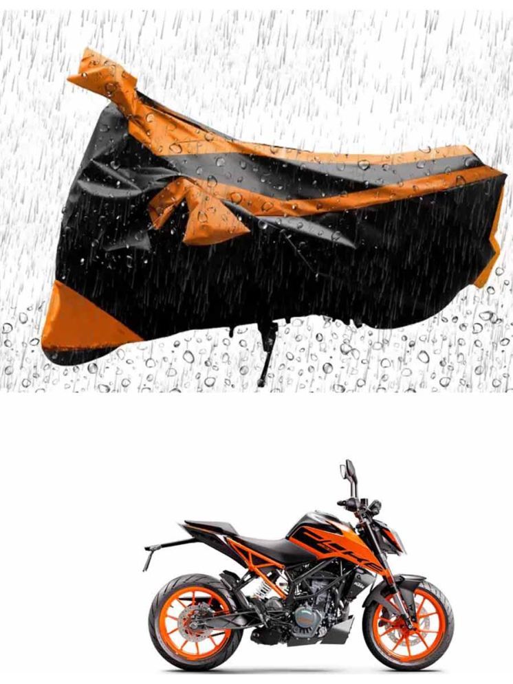     			JVG Bike Body Cover for KTM Duke 200 ( Pack of 1 ) , Orange