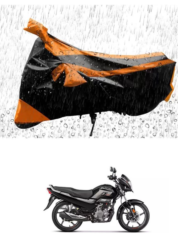     			JVG Bike Body Cover for Hero Super Splendor ( Pack of 1 ) , Orange