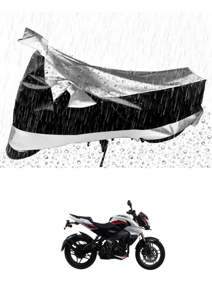     			JVG Bike Body Cover for Bajaj Pulsar NS 200 ( Pack of 1 ) , Silver