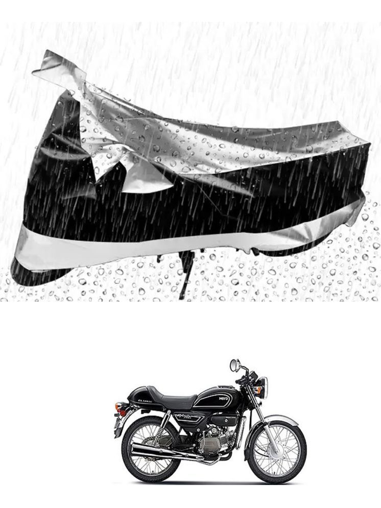     			JVG Bike Body Cover for Hero Splendor Pro Classic ( Pack of 1 ) , Silver