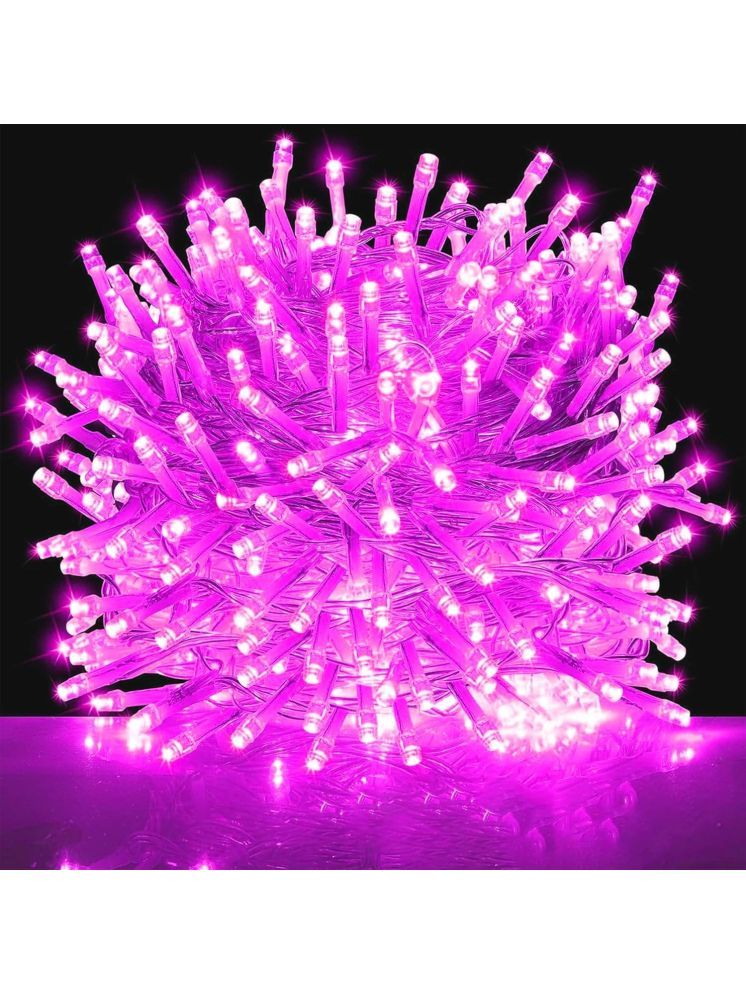     			SPARKWORLD Pink 40M String Light ( Pack of 4 )