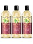 Cold Pressed (Organic) Sesame Oil for Face, Skin & Hair - Set of 3 Hair Oil