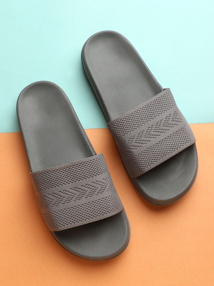     			KAPANI Light Grey Women's Slide Flip flop