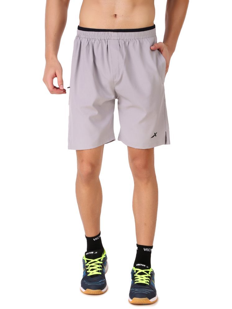     			Vector X Grey Polyester Men's Outdoor & Adventure Shorts ( Pack of 1 )