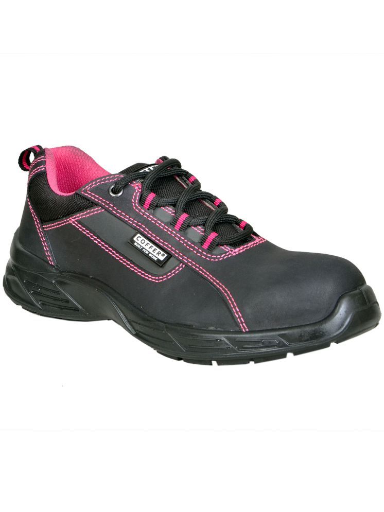     			Coffer Safety Derby Black Safety Shoes