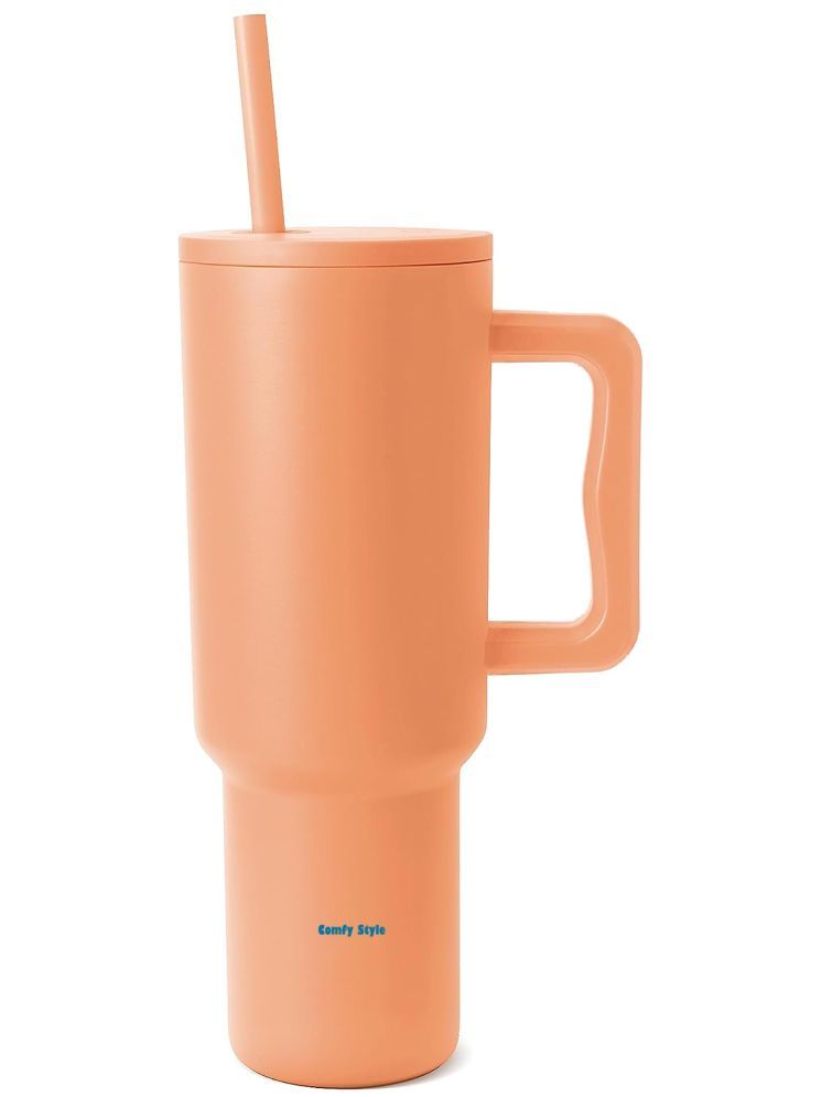     			ComfyStyle Orange Steel Sipper Water Bottle 1200 mL ( Set of 1 )