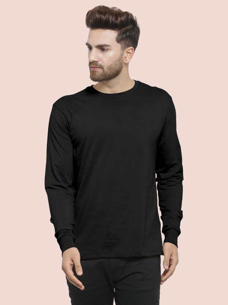     			KAJARU Polyester Round Neck Men's Sweatshirt - Black ( Pack of 1 )