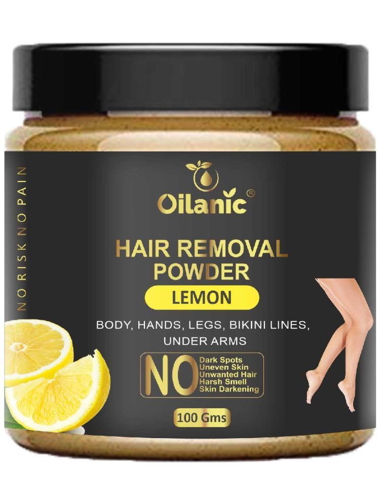     			Oilanic Natural Hair Removal Powder for Men & Women 100 ( Pack of 1 )