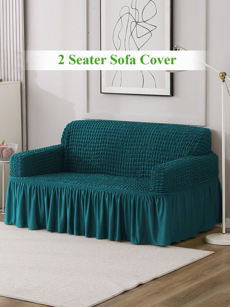     			HOKIPO 2 Seater Polyester Sofa Cover ( Pack of 1 )