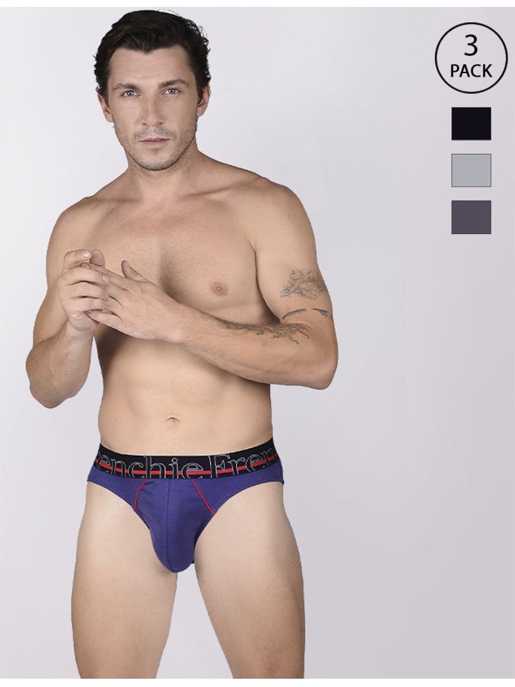     			VIP Frenchie Pack of 3 Cotton Briefs For Men's ( Multicolor2 )