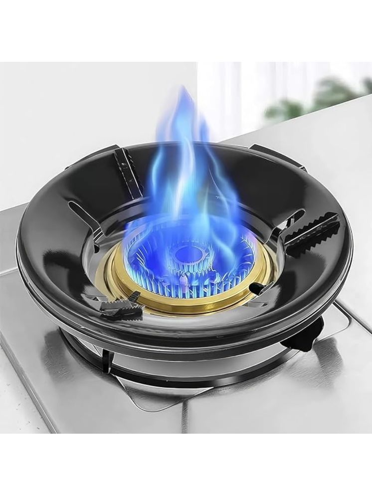     			VOLTEX Gas Saver Burner Stand Gas Chula Burner Gas Saver Stand Jali Ring Fire & Windproof Energy Saving, Gas Chula Support Stand 4 Legs Supported For Indian Gas