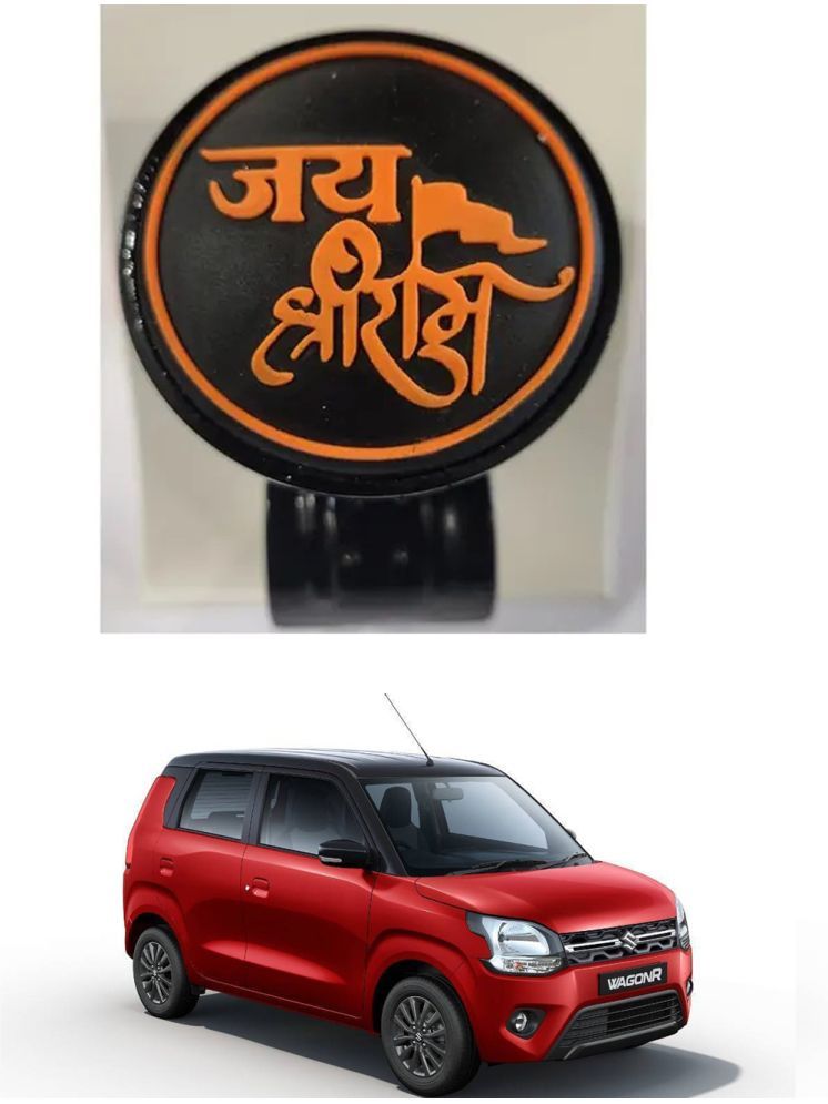     			Car Steering Knob (JAI SHRI RAM) For Maruti Suzuki New Wagnor