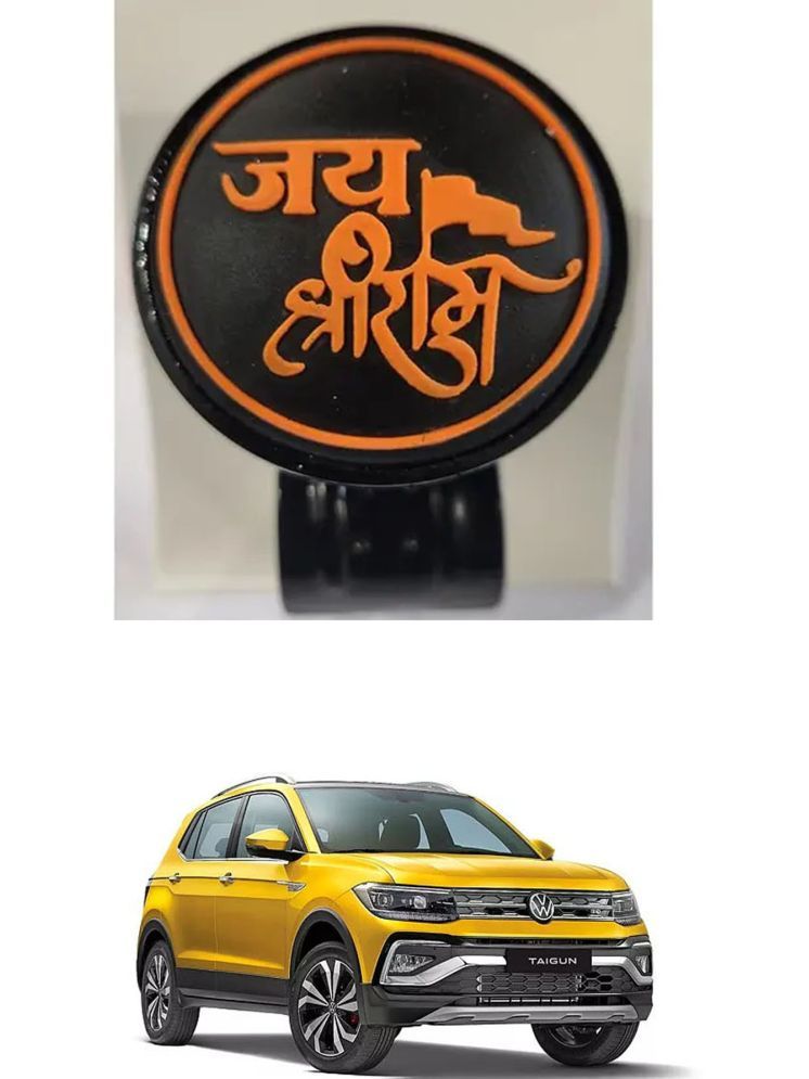     			Car Steering Knob (JAI SHRI RAM) For Volkswagen Taigun