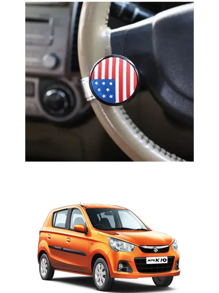     			Car USA Flag Knob (Pack Of 1) For Maruti Suzuki Alto K10