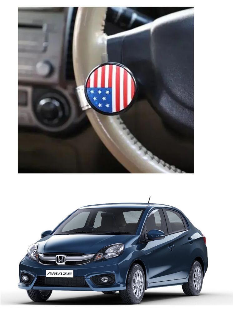     			Car USA Flag Knob (Pack Of 1) For Honda Amaze