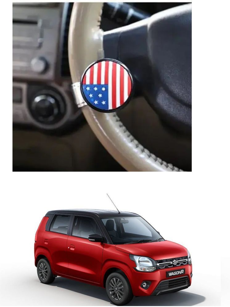     			Car USA Flag Knob (Pack Of 1) For Maruti Suzuki New Wagnor