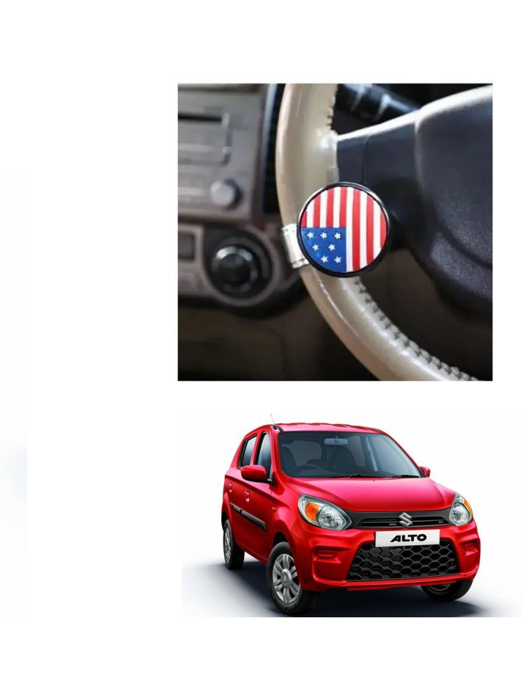     			Car USA Flag Knob (Pack Of 1) For Maruti Suzuki Alto