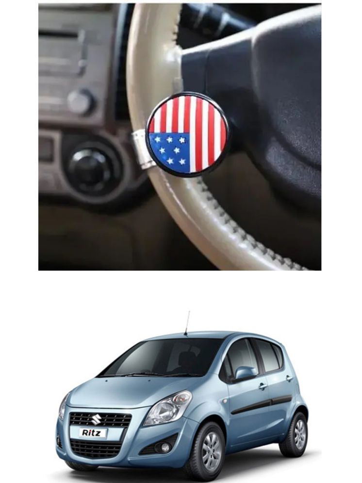     			Car USA Flag Knob (Pack Of 1) For Maruti Suzuki Ritz