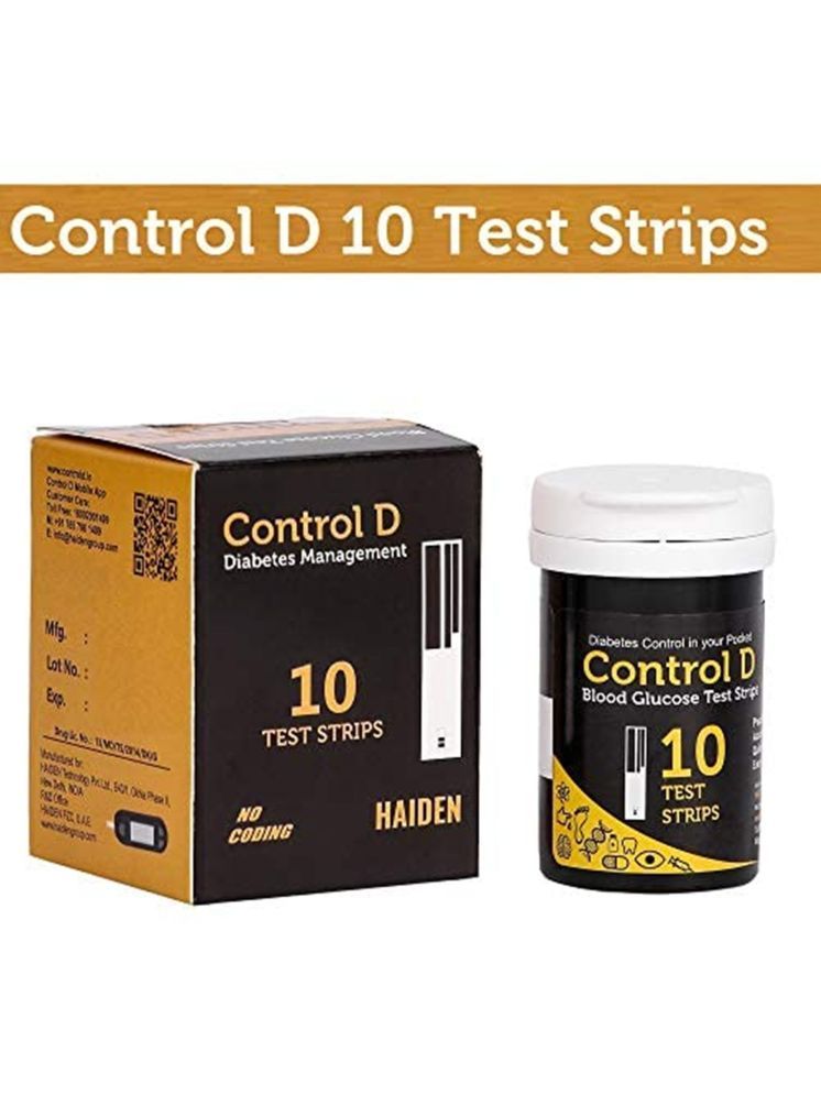     			Control D 10-1 10 Test Strips