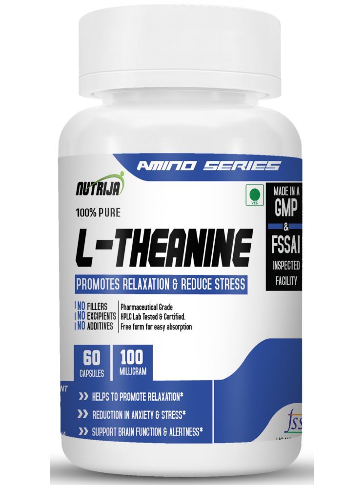     			NUTRIJA L-Theanine 100MG - 60 no.s Capsule