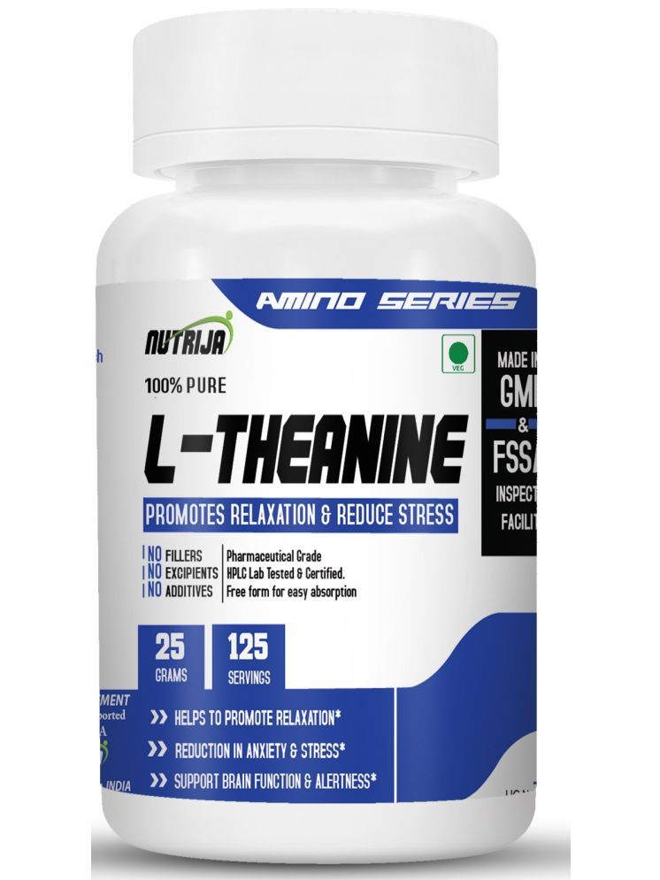     			NUTRIJA L-Theanine Powder - 25 gm Powder